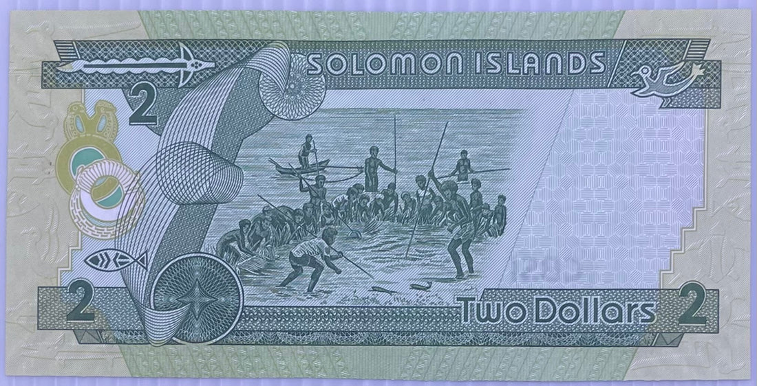 2011(ND) Solomon Islands $2 Dollars P-25 UNC World Banknote