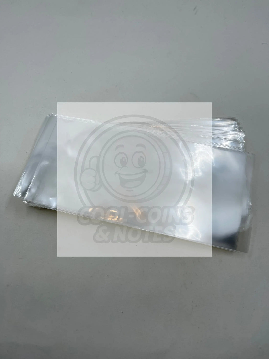 10 Peices Plastic Note Sleeve 7” x 3.5” - Cool Coins & Notes