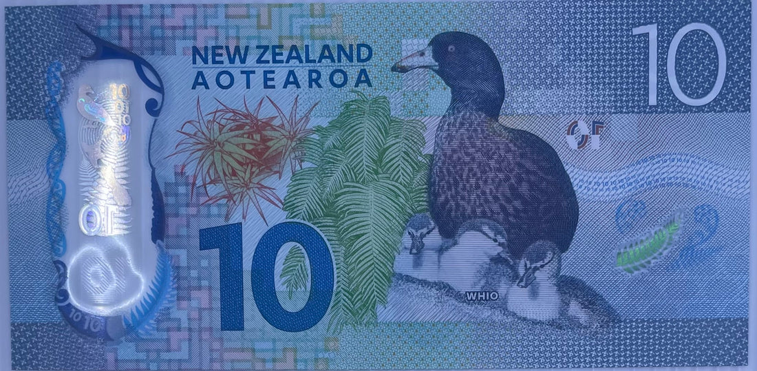 2015 New Zealand $10 Dollars P-192 UNC Polymer World Banknote