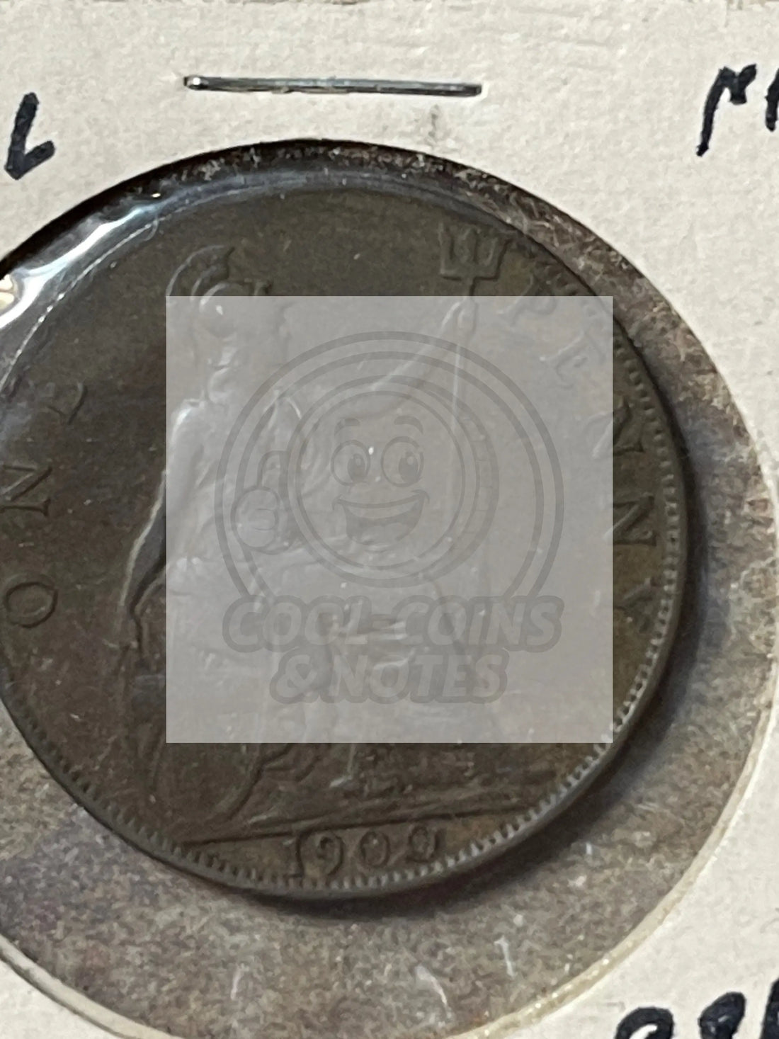 1900 Queen Victoria ONE PENNY British Coin UK - Cool Coins & Notes