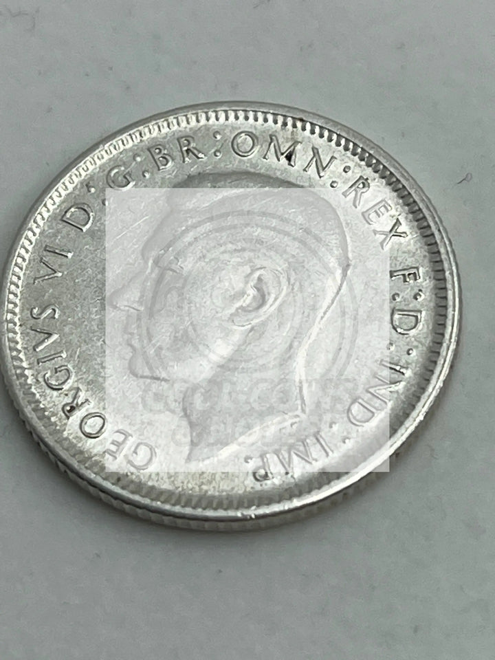 1934-S Australia Schilling Uncirculated  KM #39 - Cool Coins & Notes