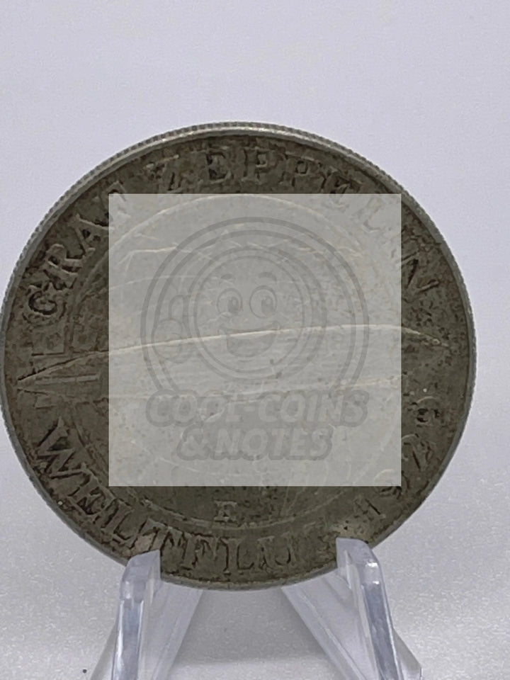 1939 E Germany 5 Marks Zepplin Rare Coin 30k Minted - Cool Coins & Notes