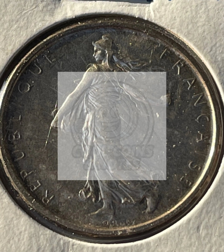 1961 FRANCE 5 FRANCS KM #926 SILVER COIN - Cool Coins & Notes