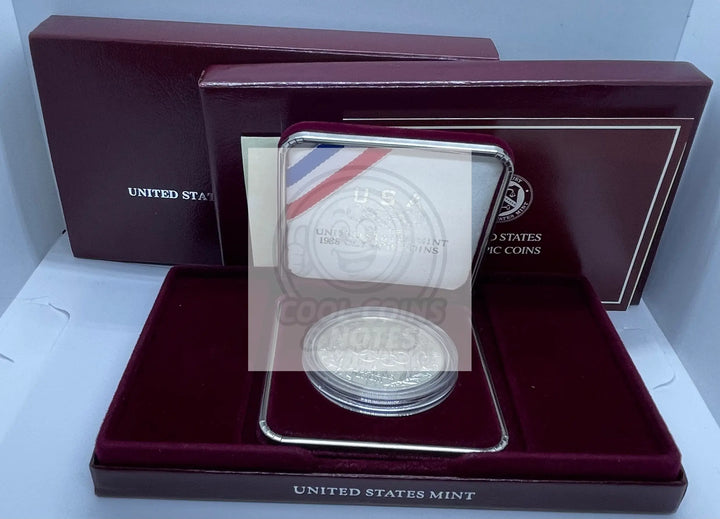 1988-S Seoul Olympiad - Proof Silver Dollar - Box & COA - Cool Coins & Notes