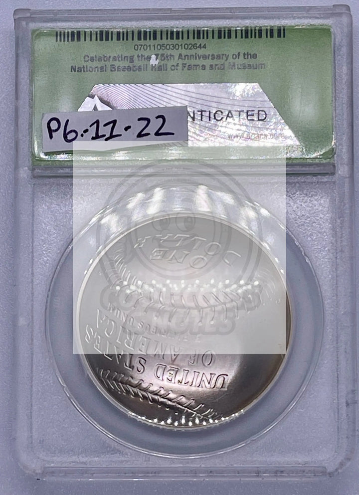 2014D Baseball Hall Of Fame 50c ANACS MS70 First Day of Issue - Cool Coins & Notes