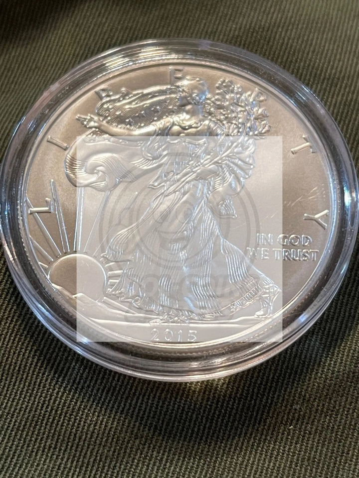 2015 American Silver Eagle UNC in Capsul Free Shipping! - Cool Coins & Notes