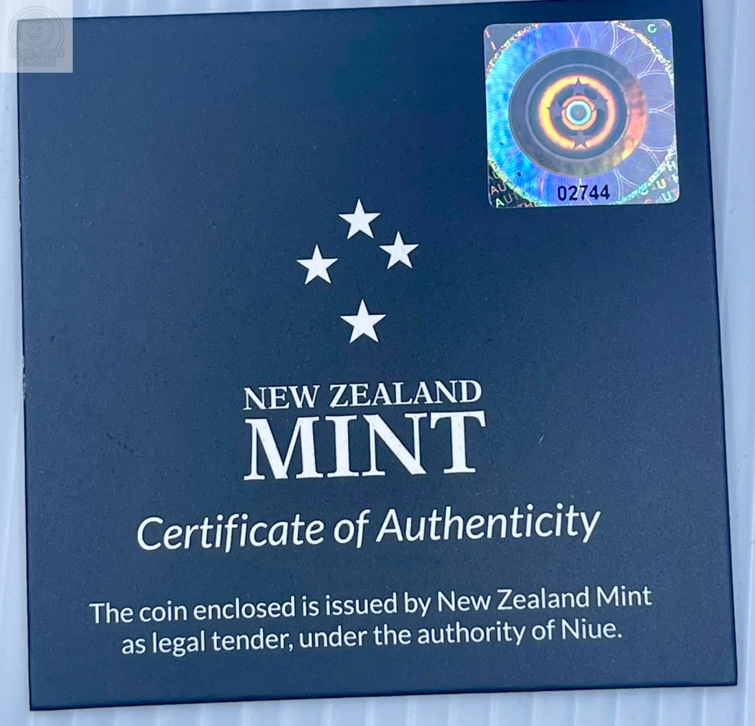 2021 .999 Silver Coin The Lord of the Rings™ Sauron 1 Oz $2 ONLY 3000 MINTED Cool Coins & Notes