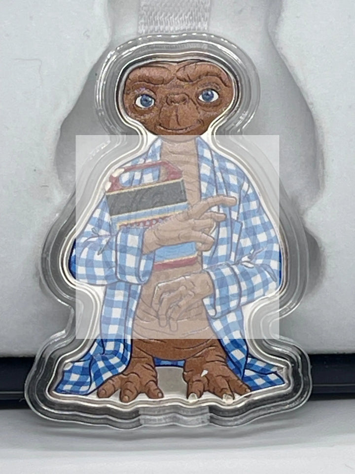 2022 Niue 1 oz Ag $2 E.T. The Extraterrestrial Shaped Coin UNC - Cool Coins & Notes