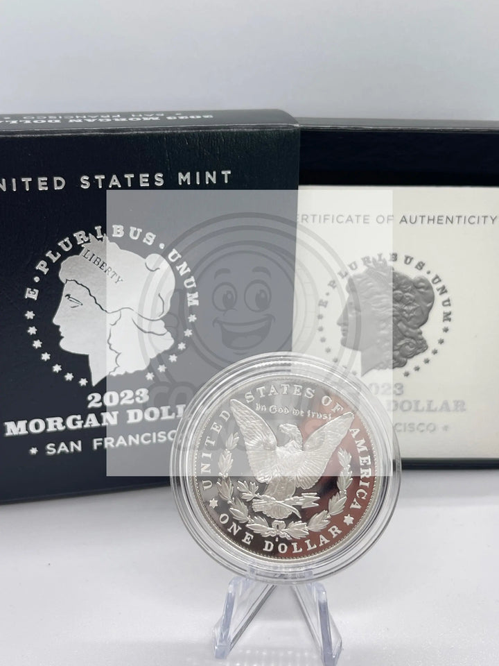 2023 SAN FRANCISCO PROOF MORGAN SILVER DOLLAR. FROM U.S. MINT-BOX & COA SM110 - Cool Coins & Notes