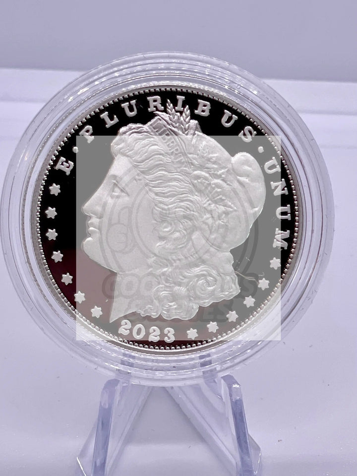 2023 SAN FRANCISCO PROOF MORGAN SILVER DOLLAR. FROM U.S. MINT-BOX & COA SM110 - Cool Coins & Notes