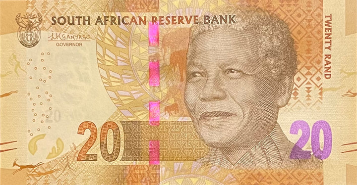 2013-2016 (ND) South Africa 20 Rand P-139b UNC World Banknote