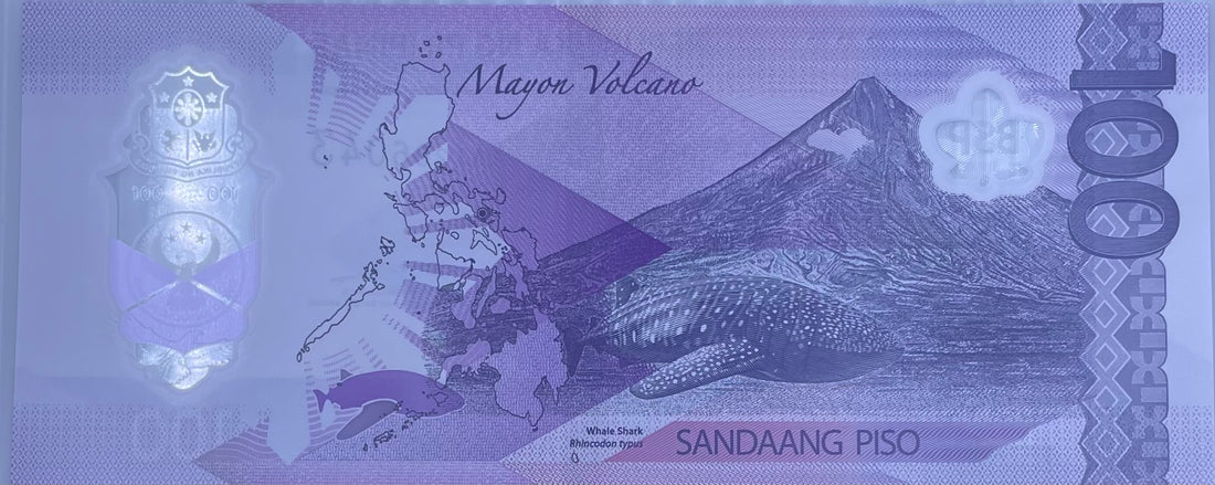2024/2025 Philippines 100 Piso P-250 UNC Polymer World Banknote