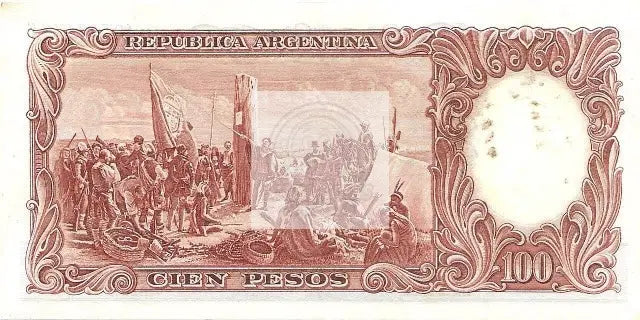 ARGENTINA NOTE 1967 100 PESOS Series C P#277 Uncirculated - Cool Coins & Notes