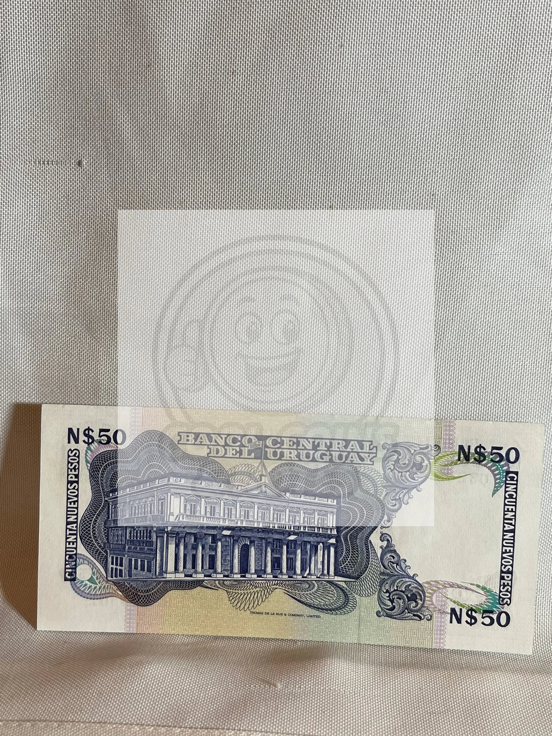 Banknote, Uruguay, 50 Nuevos Pesos, UNC 1986 - Cool Coins & Notes