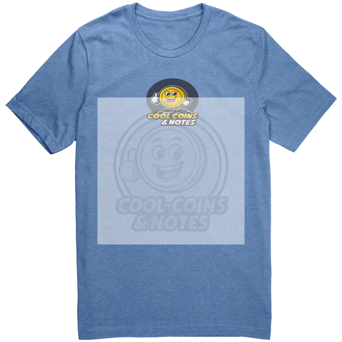 Cool_Coins_Tee_Shirt_Canvas_Heather_Columbia_Blue_Front_Mockup.png