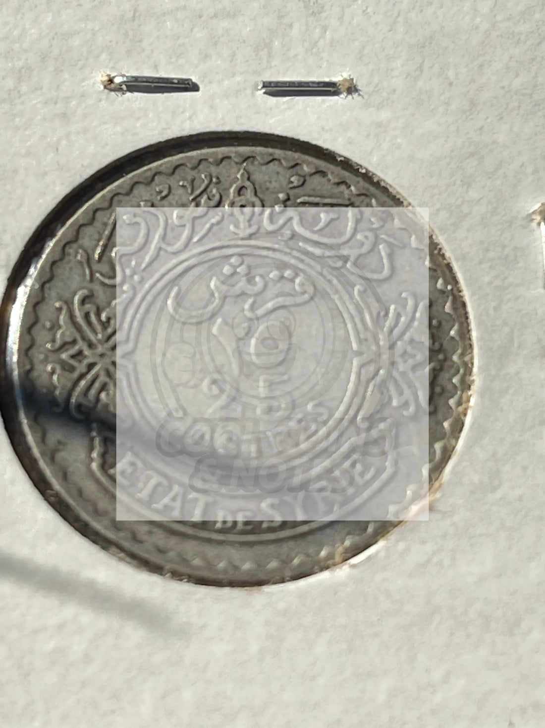 ETATS de SYRIE - 25 piastres 1929 KM 73 .680 Silver Coin - Cool Coins & Notes