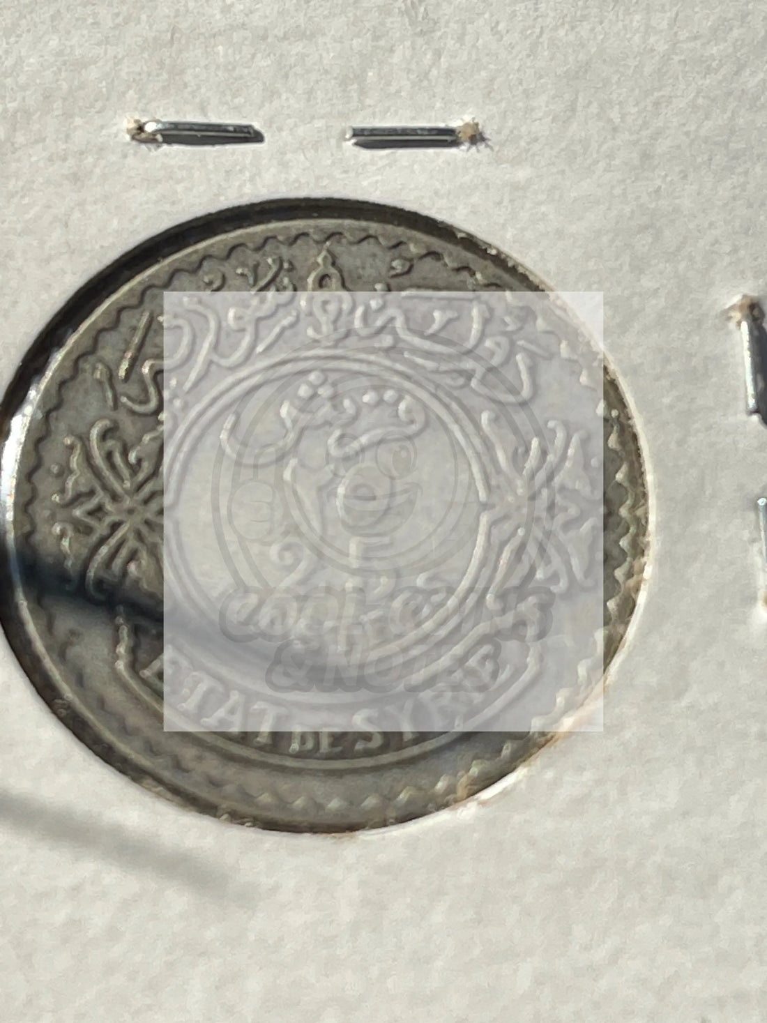 ETATS de SYRIE - 25 piastres 1929 KM 73 .680 Silver Coin - Cool Coins & Notes