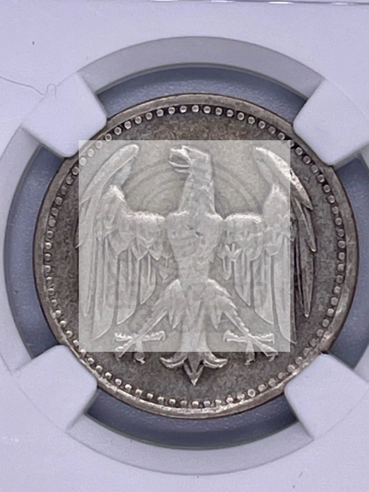 Germany- 1925-D 3 Mark- XF Details Cleaned NGC - Cool Coins & Notes