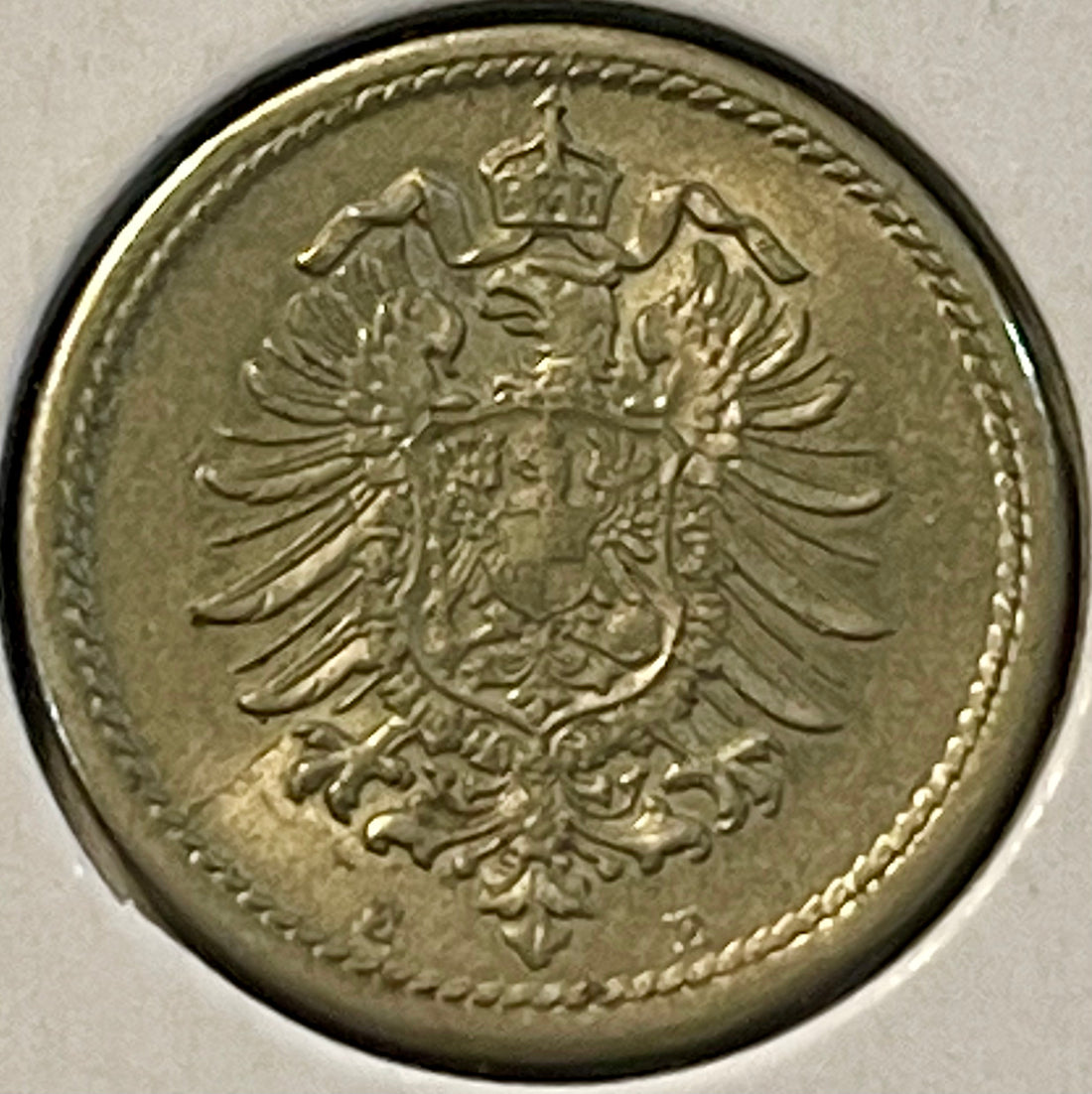 Germany, 1874-E 10 Pfennig, KM12, Coin - Cool Coins & Notes