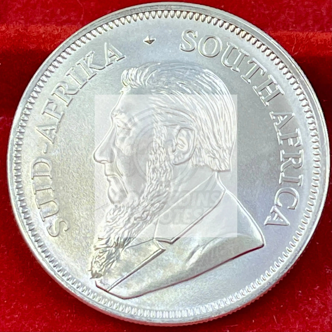 South Africa 2020 1 Krugerrand Silver UNC Coin - Cool Coins & Notes
