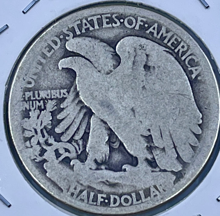USA 1921 Walking Liberty Half Dollar – 90% Silver Coin (KM#142) - Cool Coins & Notes