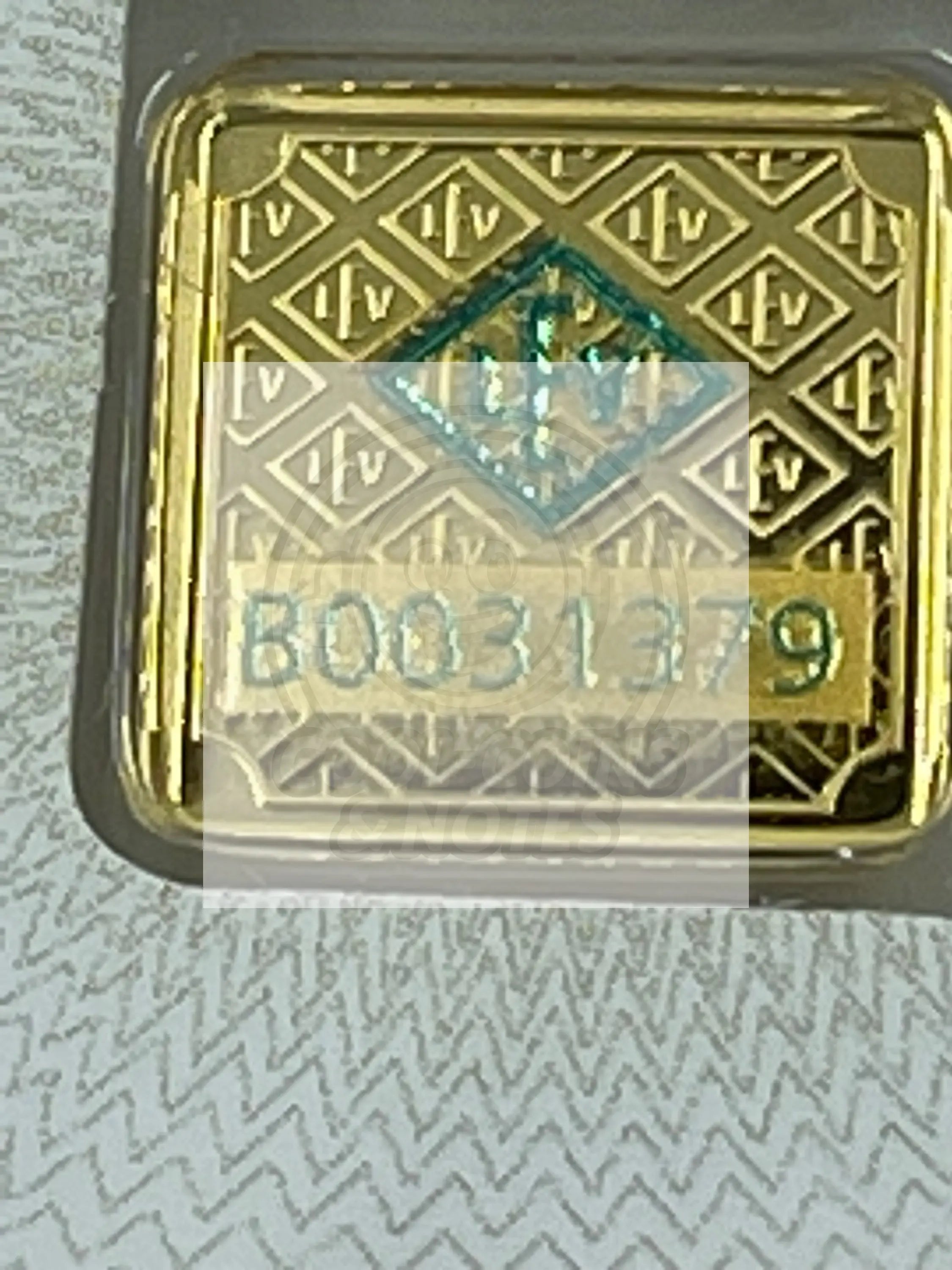 1 Gram Gold Bar - Geiger Edelmetalle (Encapsulated w/Assay) - Cool Coins & Notes