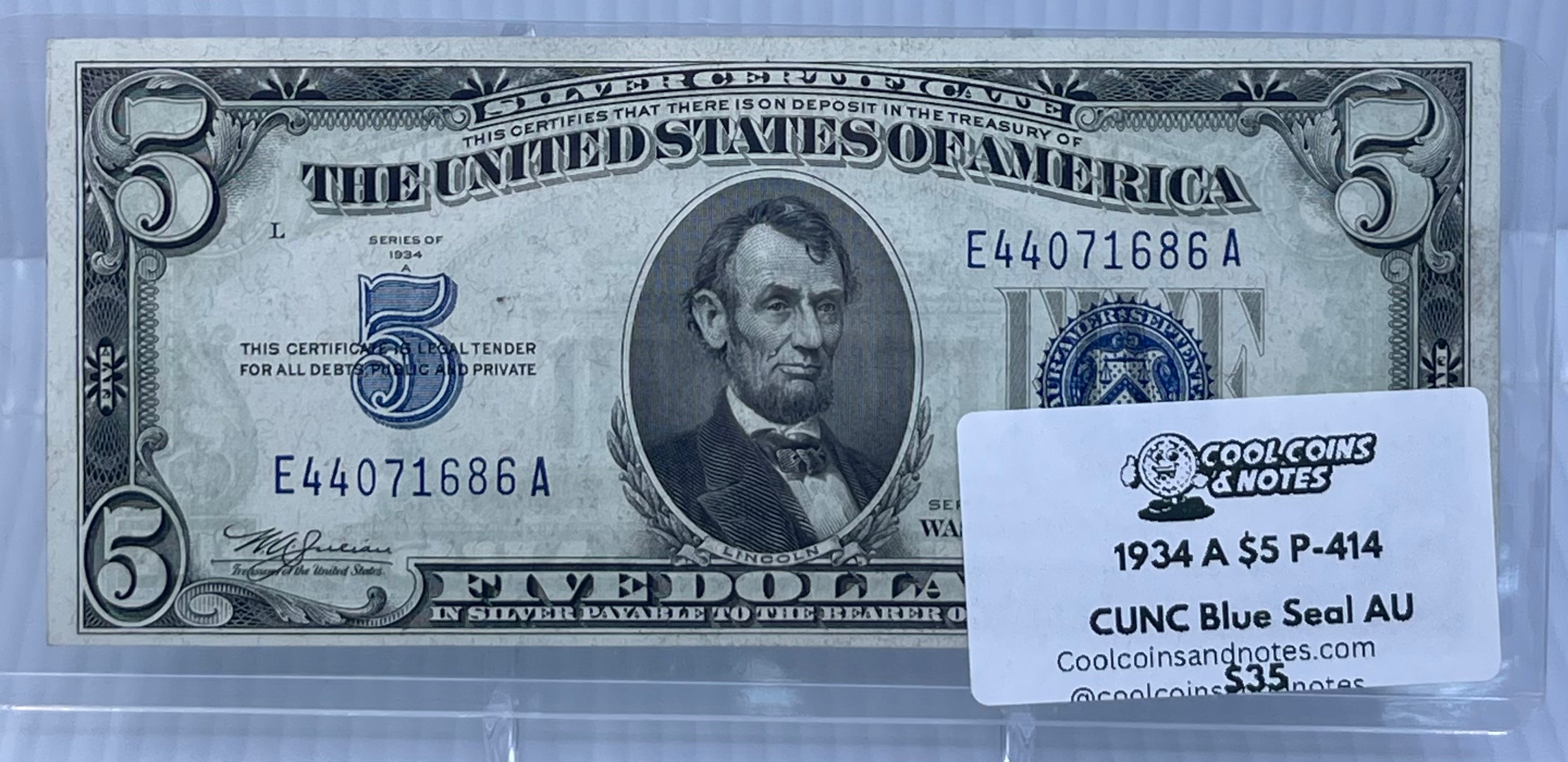 Banknote Currency Sleeves Rigid US Dollar Modern Size US Topload Holders Note Cool Coins & Notes Cool Coins & Notes 