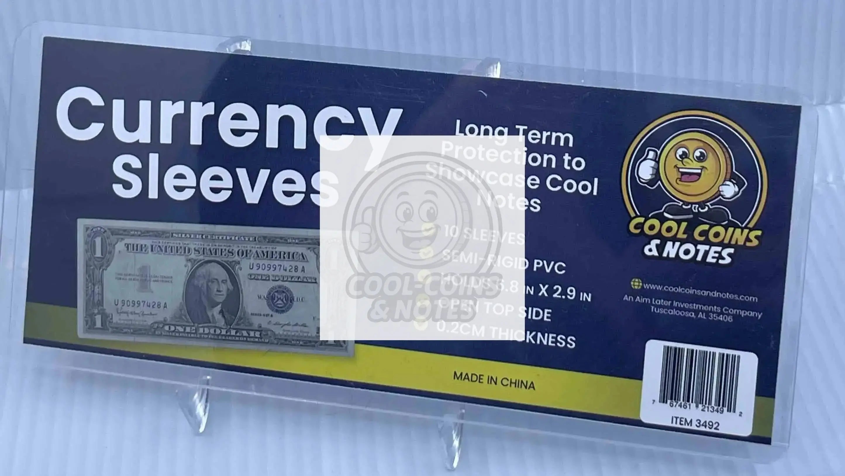 Currency Sleeve Bundle – 3 Pack for $19.99 Cool Coins & Notes 