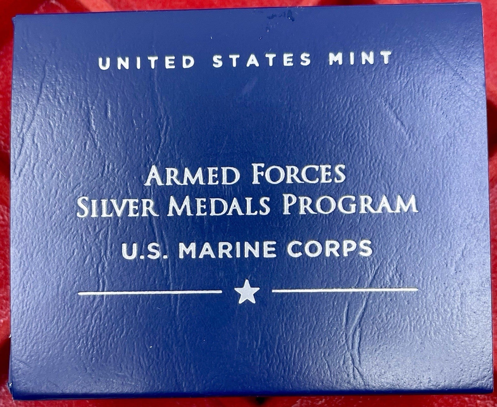 Armed Forces Silver Medal U.S. Marine 1 oz .999 Silver Medal OGP and COA