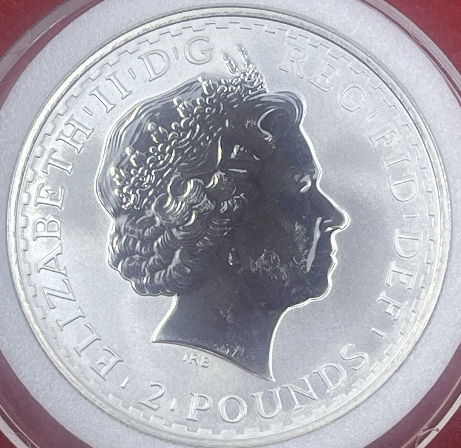 1999 Britannia Two Pounds £2  1 Ounce Fine Silver