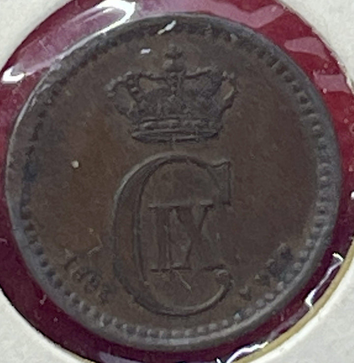 Denmark 1 Ore 1894 Nice Coin!