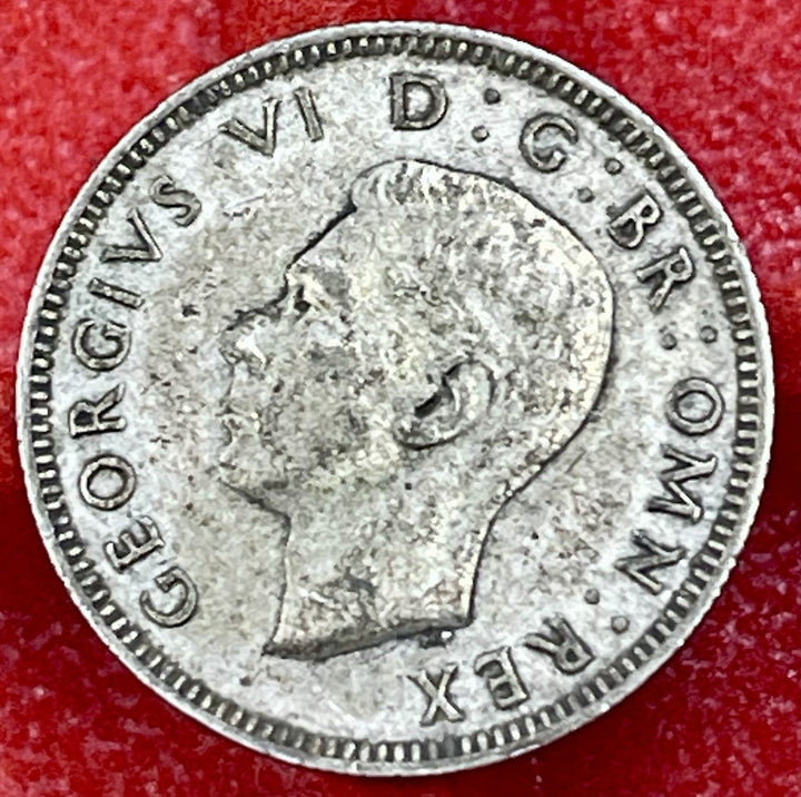 1940 Shilling Great Britain .500 Silver Scarce