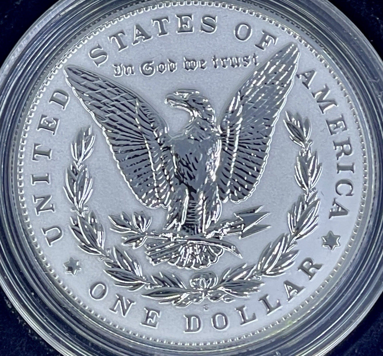 2023-S Reverse Proof $1 Morgan and Peace Silver Dollar 2pc Set Box ,OGP