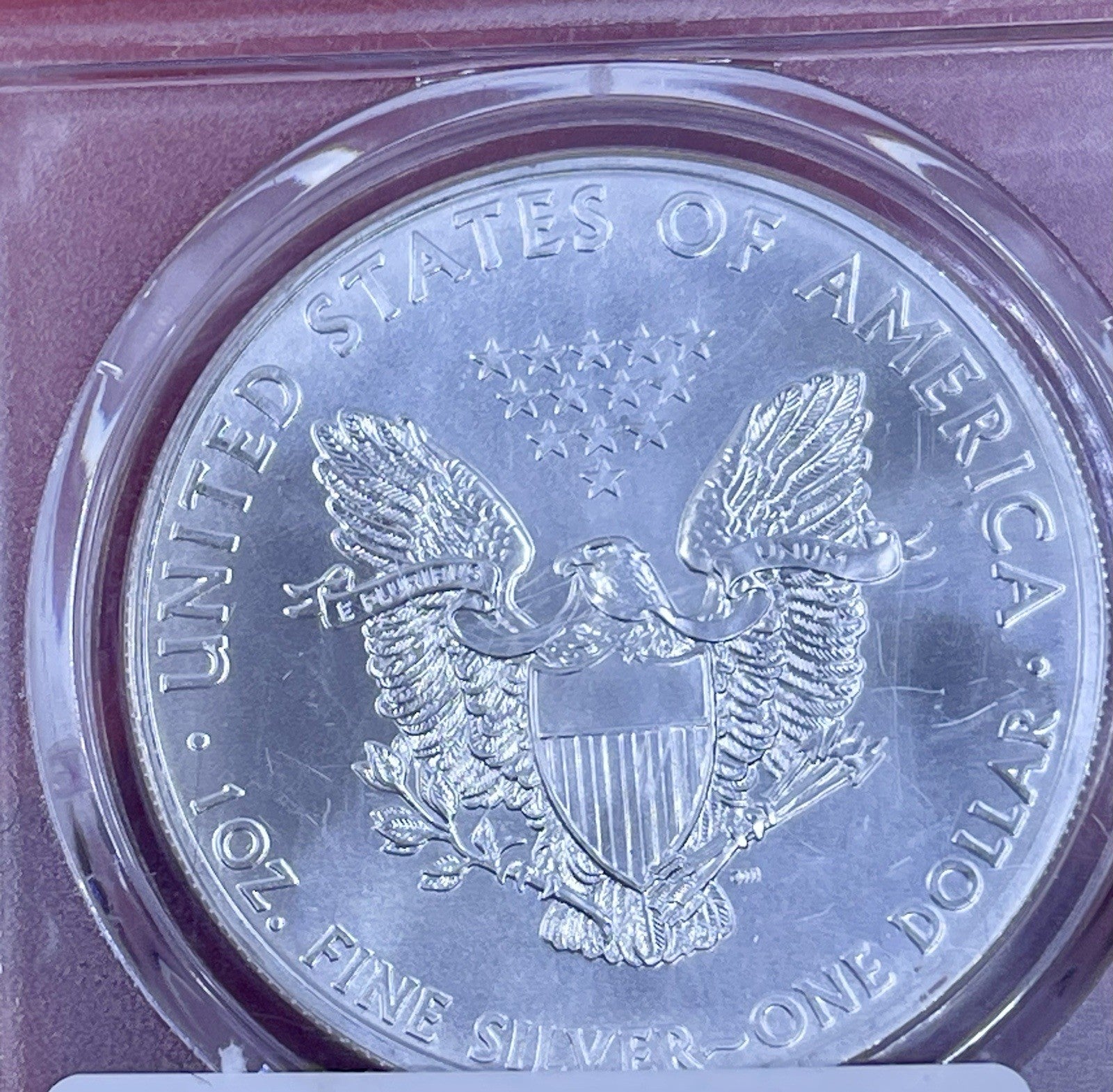 2015-(P) AMERICAN SILVER EAGLE PCGS MS69 STRUCK AT PHILADELPHIA - 79,640 MINTED