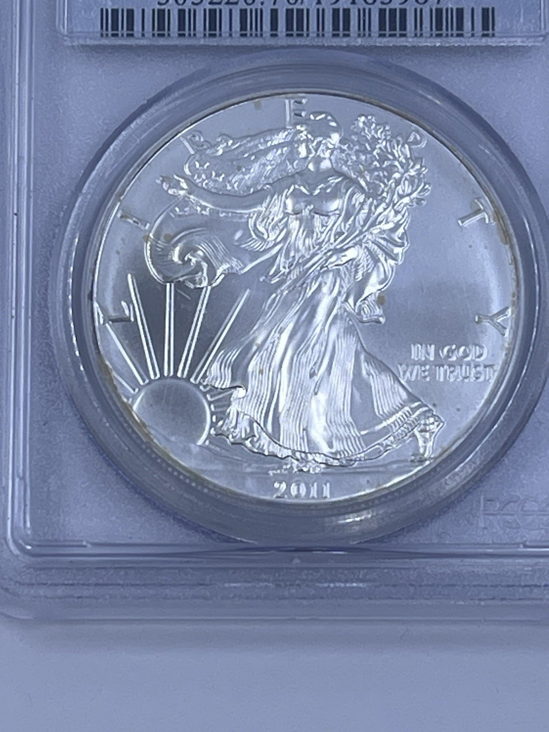 2011 $1 American Silver Eagle MS70 PCGS First Strike
