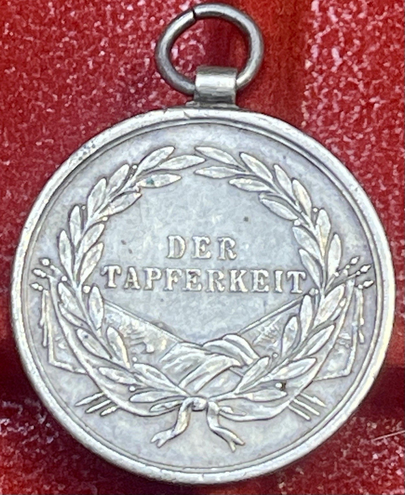 Austro-Hungarian WWI WW1 Bravery Medal First Class Silver Franz Joseph I (1436)