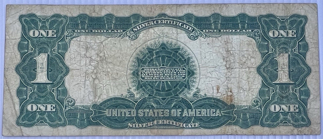 1899 Silver Certificate Black Eagle Silver Cert Bill Note Fr-226a