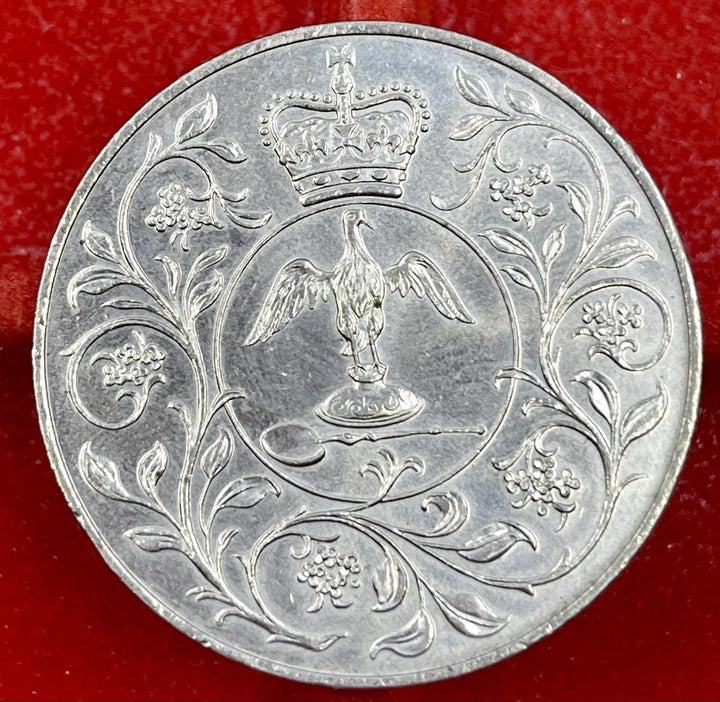 1977 Elizabeth II DG Reg FD Silver Jubilee Commemorative Medal Coin