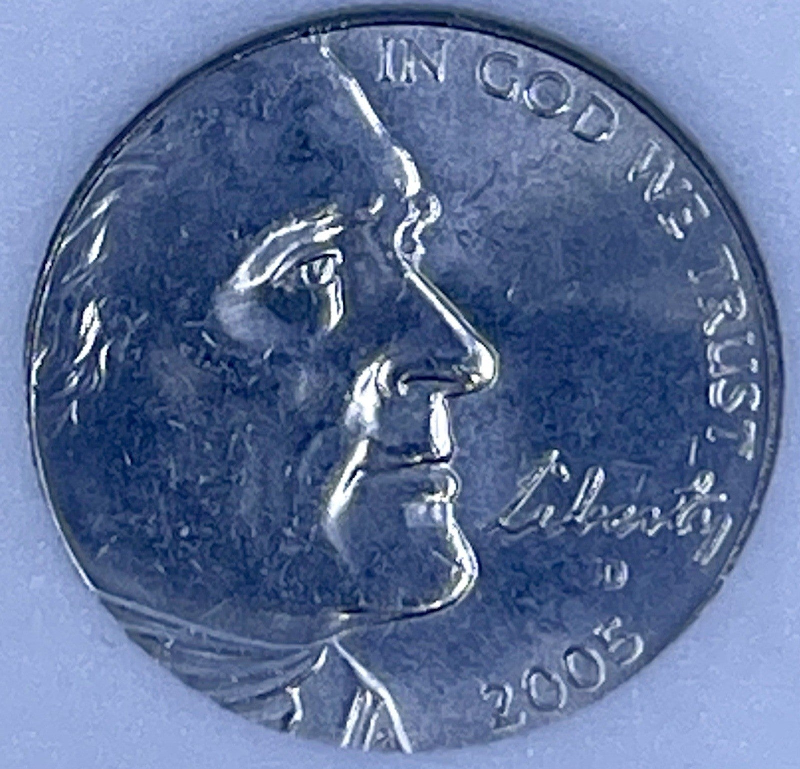 2005-D JEFFERSON Bison Nickel 5c LEWIS AND CLARK COMMEMORATIVE COIN-GEM