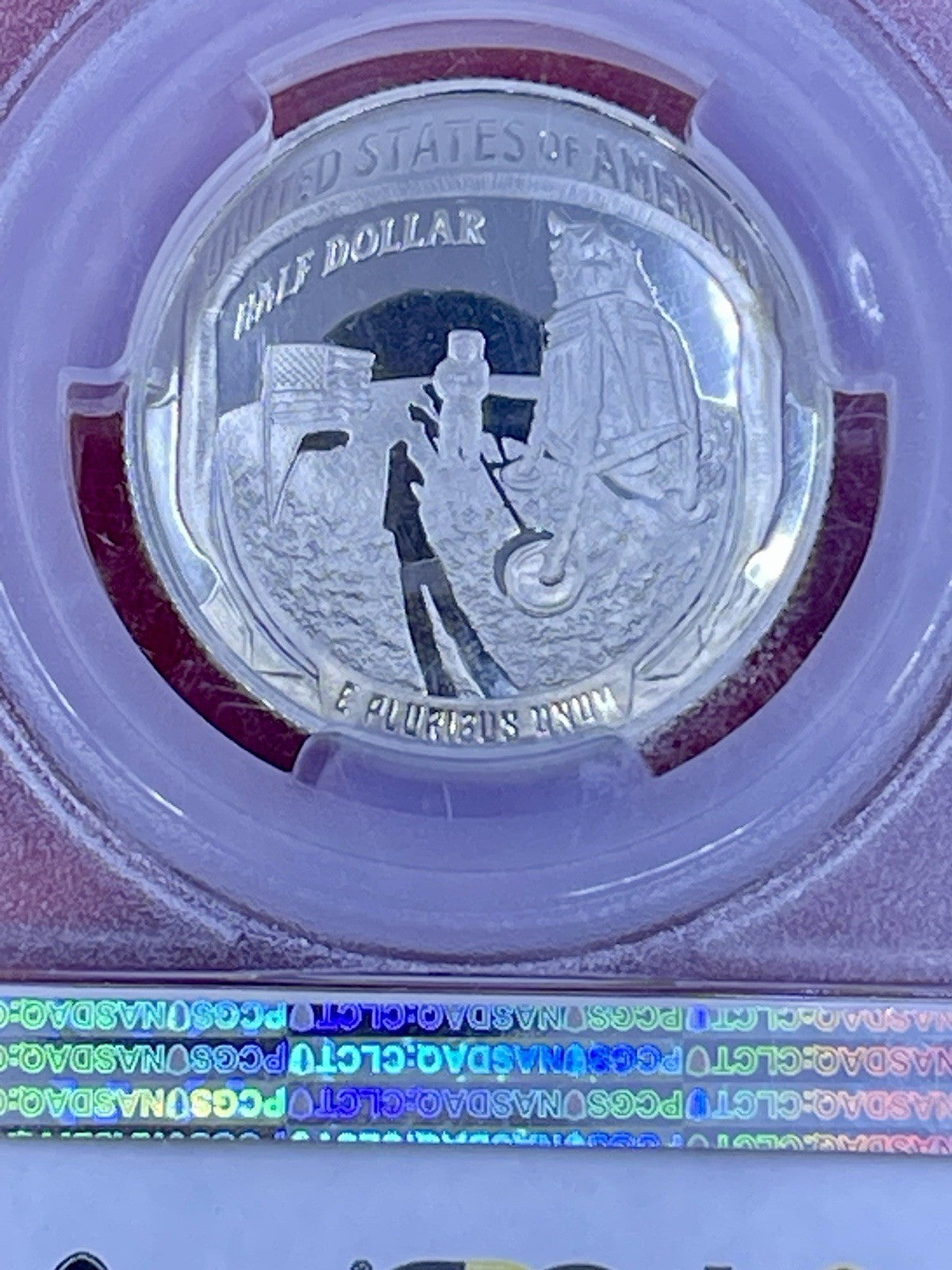 2019-S Proof Apollo 11 50th Anniv First Strike Half Dollar PCGS PR69 DCAM