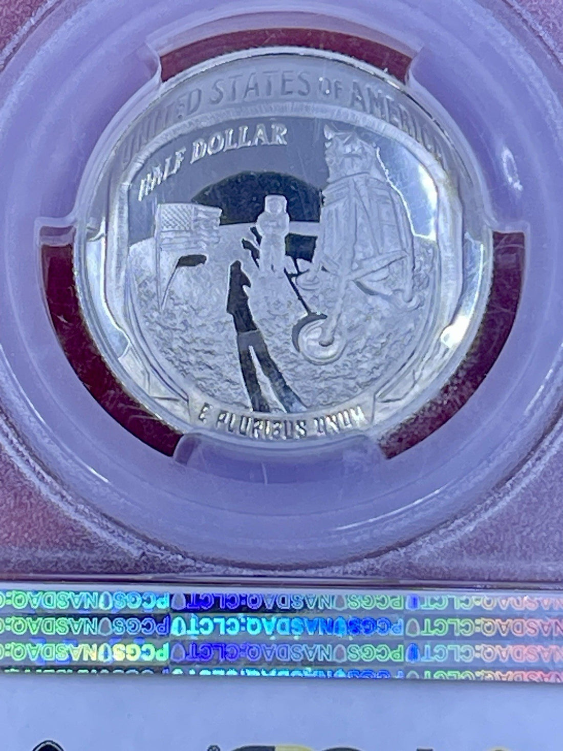 2019-S Proof Apollo 11 50th Anniv First Strike Half Dollar PCGS PR69 DCAM