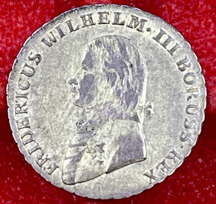 1807 Prussia 4 Groschen Silver KM#370 Frederick William III Coin1807 Prussia 4