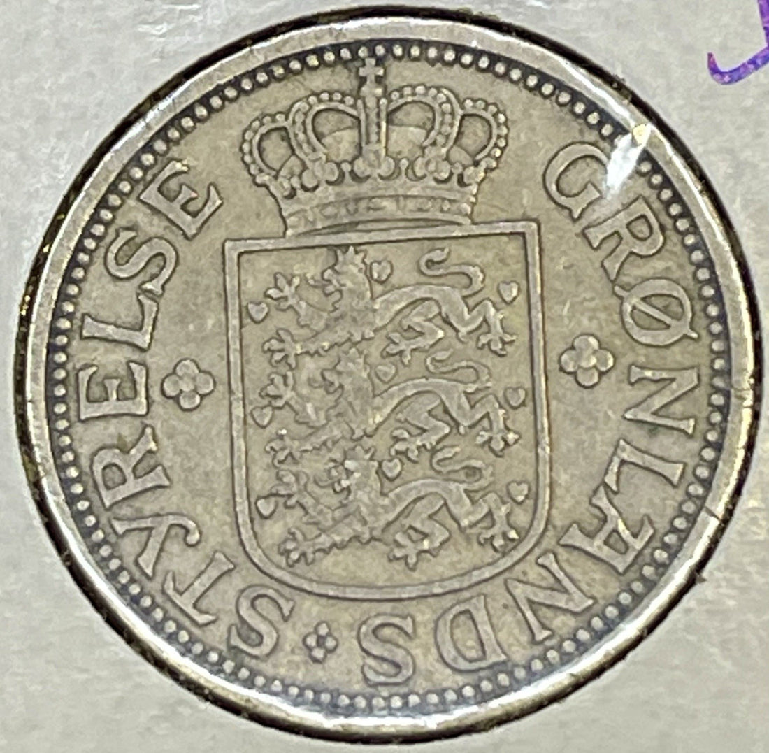 1926 GREENLAND DENMARK 25 ORE