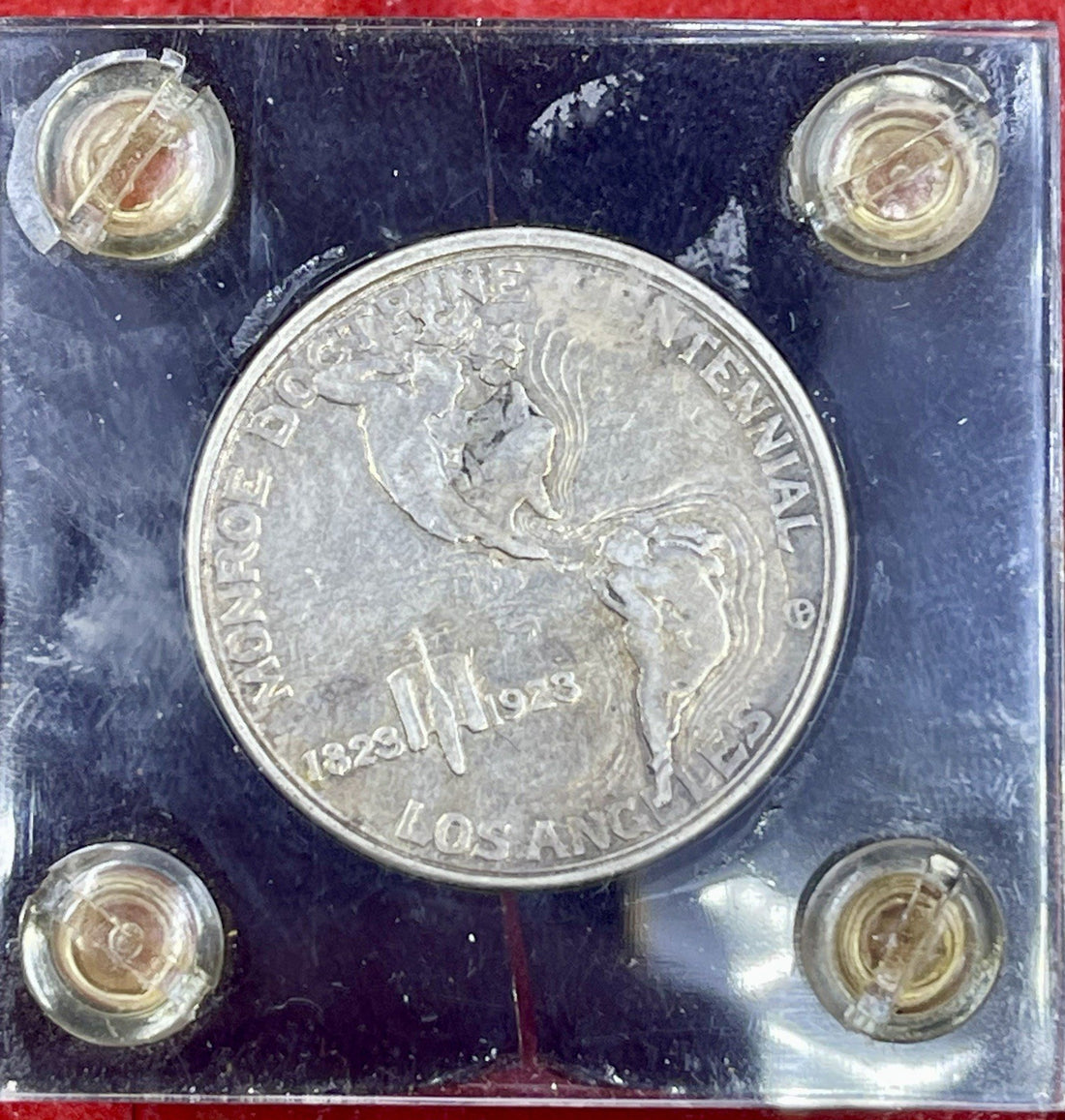 -1923 Monroe-Adams Los Angeles Commerative Silver Half Dollar