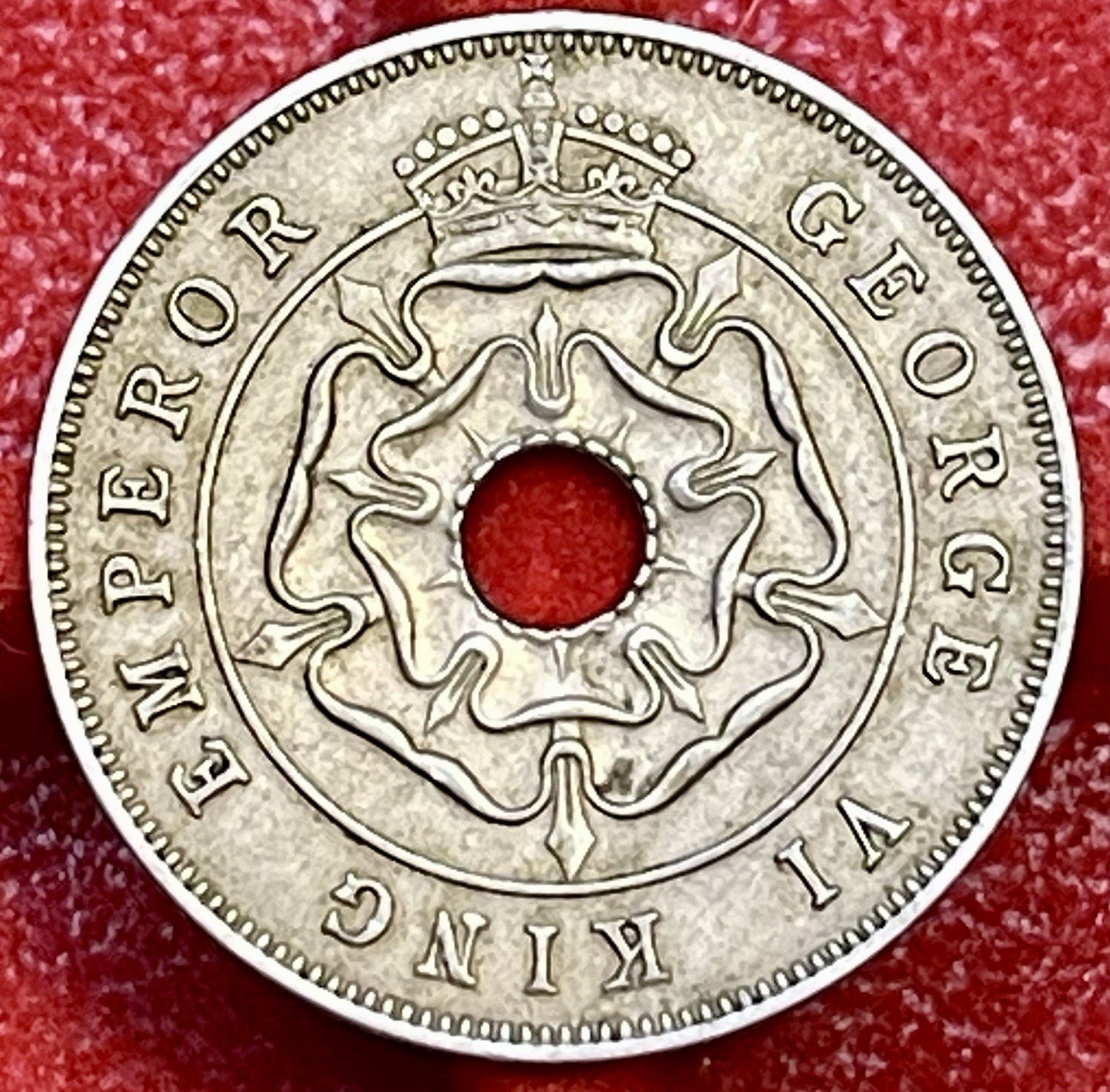 1940 Southern Rhodesia 1 Penny Coin (KM# 8, Schn# 9)