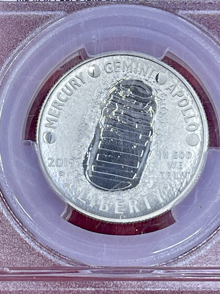 2019-S Proof Apollo 11 50th Anniv First Strike Half Dollar PCGS PR69 DCAM