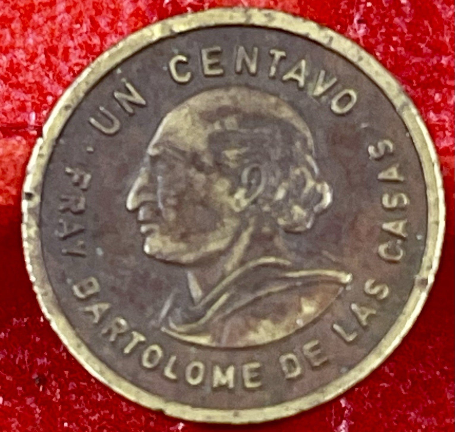 Guatemala 1-Centavo Coin, 1981. KM# 275, Brass