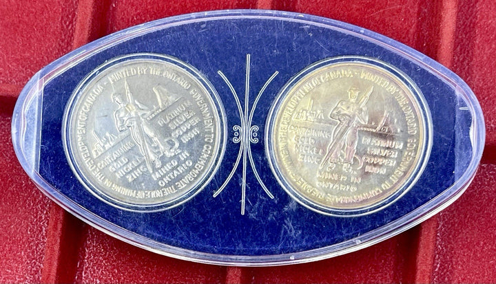 1867-1967 TOKEN MINTED ONTARIO GOV. FOR ROLE OF MINING IN DEV. OF CANADA