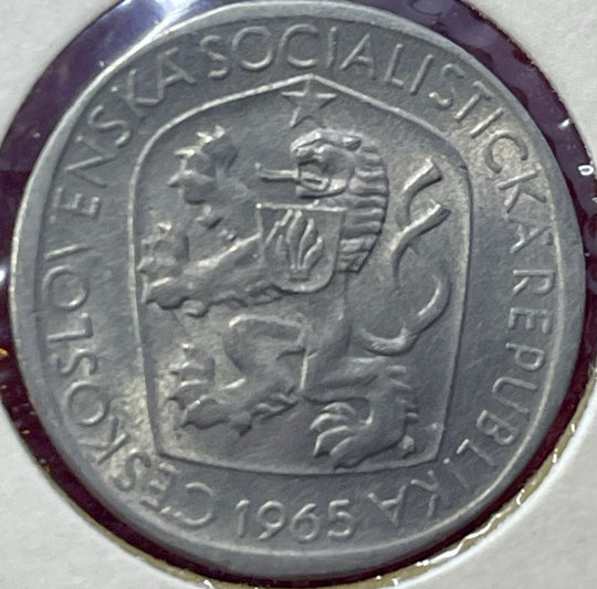 Tschechoslowakei - Czechoslovakia 3 Kronen 1965  - KM# 57 verschiedene Coin