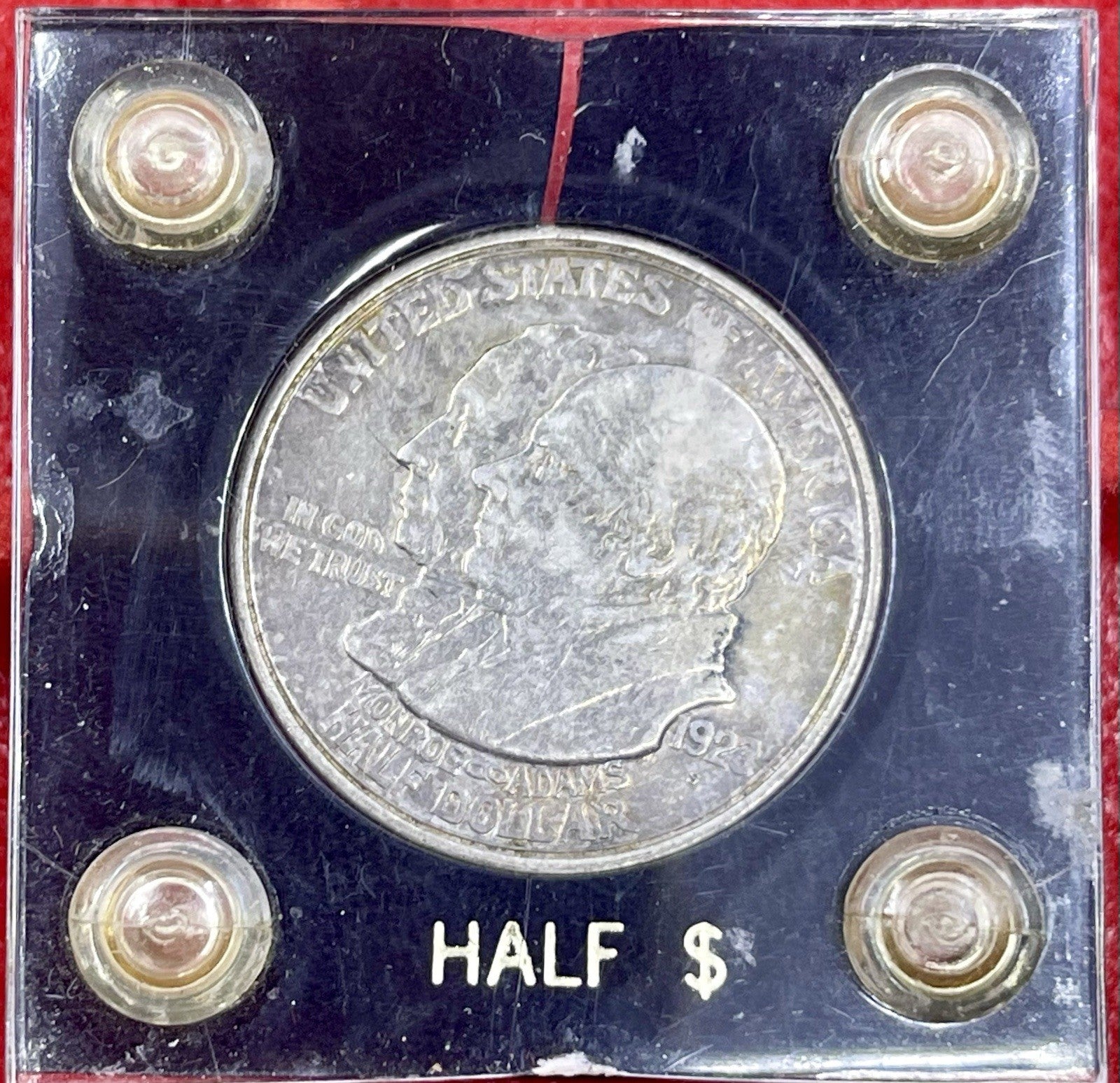 -1923 Monroe-Adams Los Angeles Commerative Silver Half Dollar